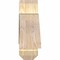 Ekena Millwork Bellingham Rough Sawn Timber Gable Bracket, Douglas Fir, 48"W x 10"H x 4"D x 4"F, 5/12 Pitch GBW048X10X0404BEL00RDF - alternate 3